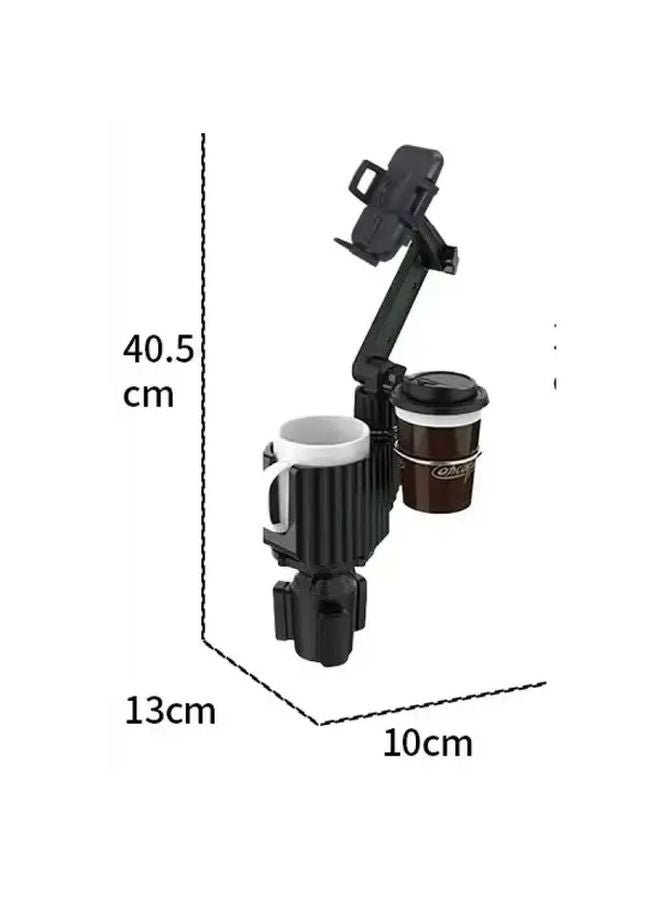 Cup Holder Organizer All In One Beverage Phone Car Tray Accessory CUP A02 - Image 4